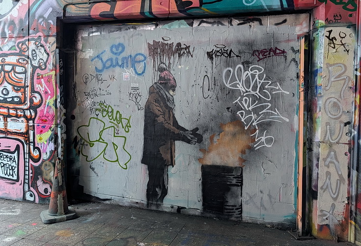 In photos: the remarkable street art on display in the Leake Street tunnel in Waterloo