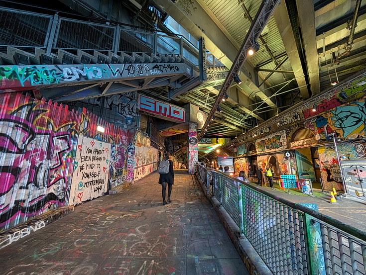 In photos: the remarkable street art on display in the Leake Street tunnel in Waterloo