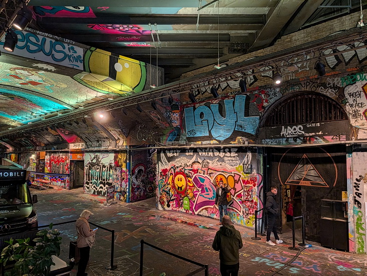 In photos: the remarkable street art on display in the Leake Street tunnel in Waterloo