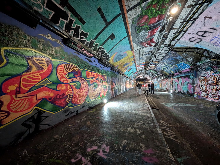 In photos: the remarkable street art on display in the Leake Street tunnel in Waterloo