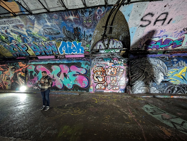 In photos: the remarkable street art on display in the Leake Street tunnel in Waterloo