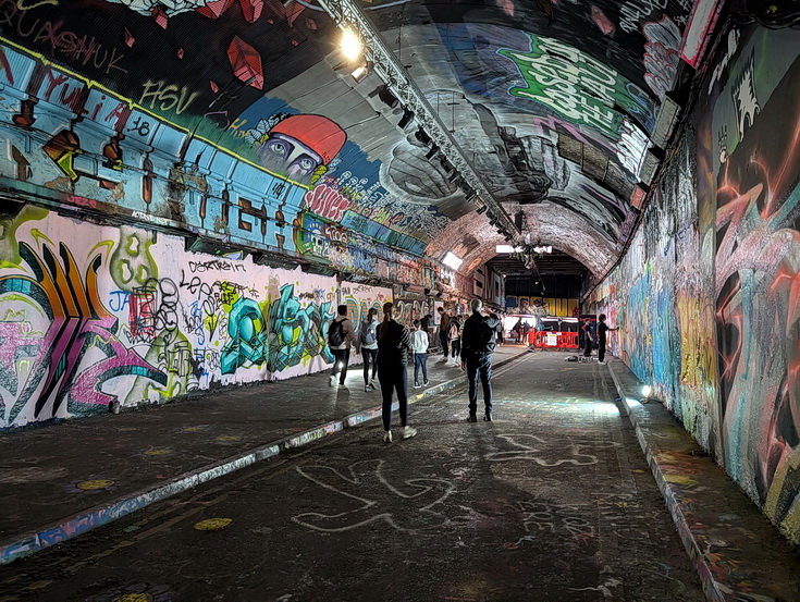 In photos: the remarkable street art on display in the Leake Street tunnel in Waterloo