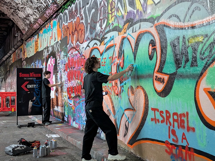 In photos: the remarkable street art on display in the Leake Street tunnel in Waterloo