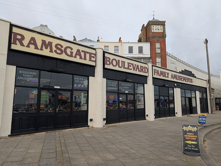 Architecture, great bars, the beach and the harbour: fifty photographs of Ramsgate Kent in winter