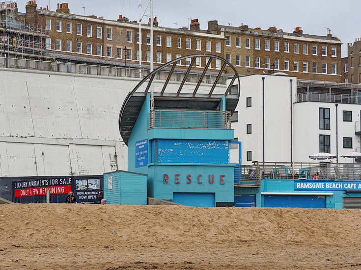 Architecture, great bars, the beach and the harbour: fifty photographs of Ramsgate Kent in winter