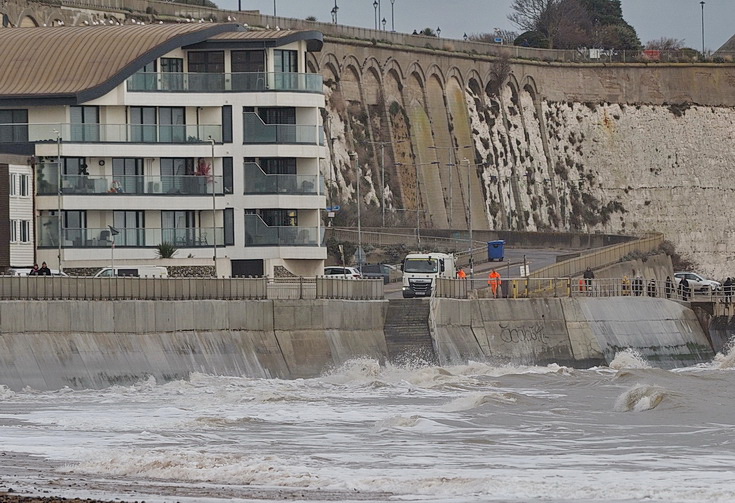 Architecture, great bars, the beach and the harbour: fifty photographs of Ramsgate Kent in winter