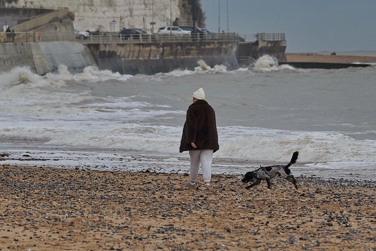 Architecture, great bars, the beach and the harbour: fifty photographs of Ramsgate Kent in winter