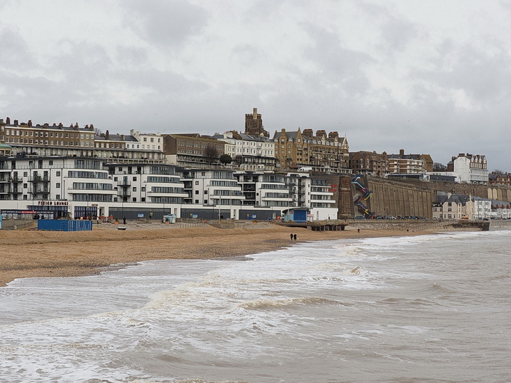 Architecture, great bars, the beach and the harbour: fifty photographs of Ramsgate Kent in winter