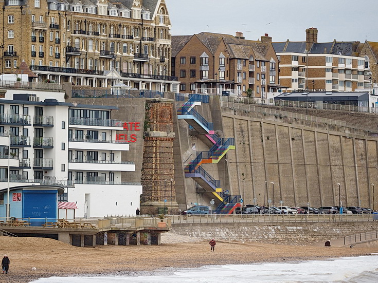 Architecture, great bars, the beach and the harbour: fifty photographs of Ramsgate Kent in winter