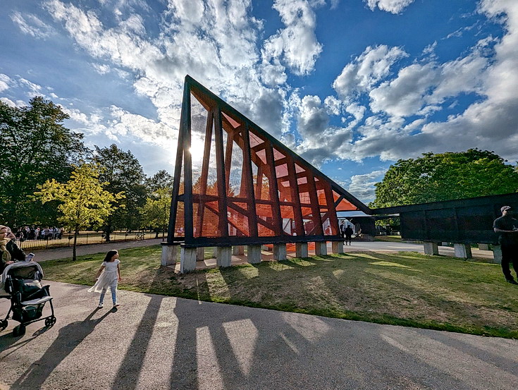 In photos: Serpentine Pavilion 2024 by Minsuk Cho - open until 27th Oct 2024