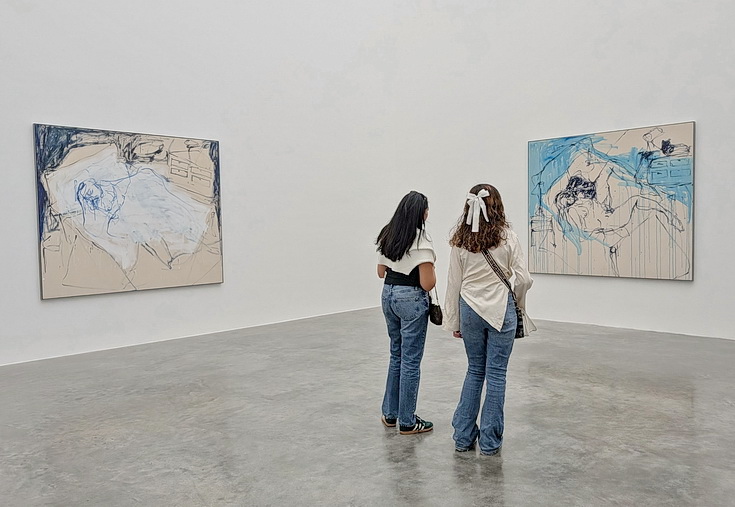 In photos: Tracey Emin solo exhibition at the White Cube, Bermondsey