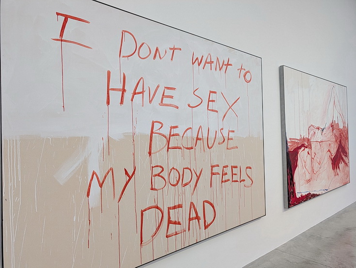 In photos: Tracey Emin solo exhibition at the White Cube, Bermondsey