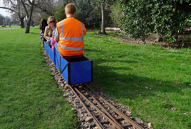 Brockwell Park Miniature Railway roars into action in south London