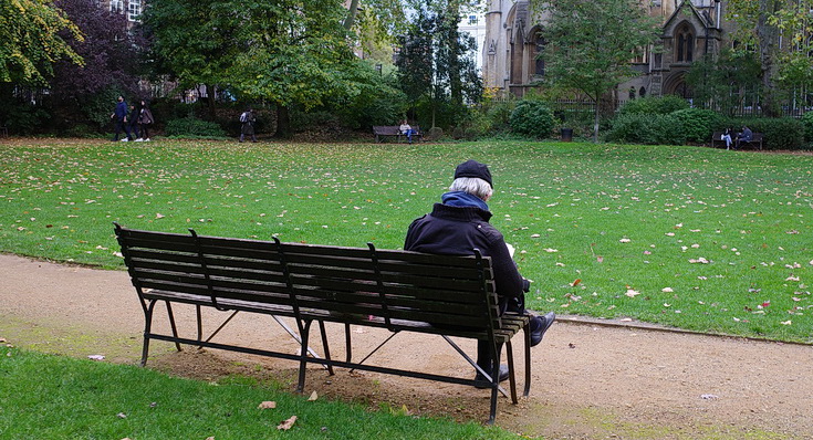 In photos: Gordon Square park, Bloomsbury, central London