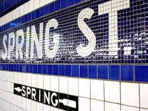 Spring St subway
