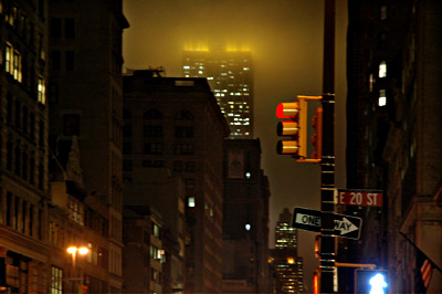 E20th Street in the rain, Manhattan, New York, New York City, Manhattan, New York, NYC, USA