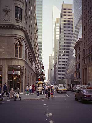 Midtown scene, Manhattan, New York, NYC, USA, 1986