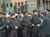 Police on patrol, Union Sq, New York, USA