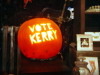 Vote Kerry pumpkin, New York, USA