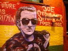 Joe Strummer graffiti , New York, USA