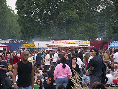 End of the day, Jayday Cannabis March and Festival, Brockwell Park 5th June 2004