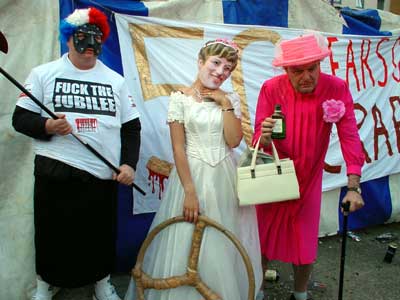 The Royal Family, Alternative Jubilee Street Party, Foundry, Old Street, 3rd June 2002