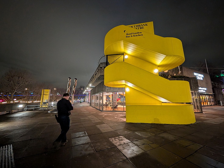 Lights, people, buildings and the river: the Southbank at night in 25 photos