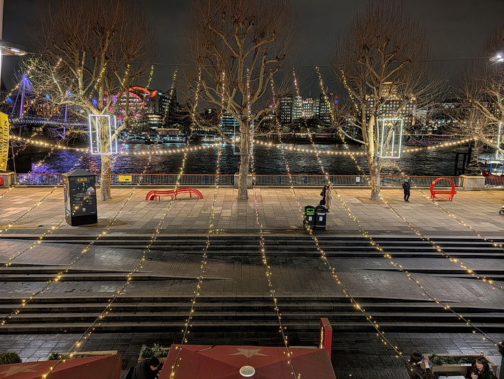 Lights, people, buildings and the river: the Southbank at night in 25 photos